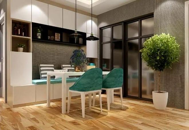 :年轻人弃传统餐桌选卡座好看实用还省空间mg不朽情缘游戏网站登录小户型装修新趋势(图2) :年轻人弃传统餐桌选卡座好看实用还省空间mg不朽情缘游戏网站登录小户型装修新趋势(图2)